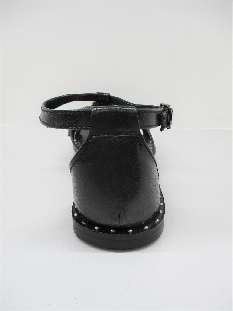 Sandalo pelle donna CAFèNOIR GB277 nero