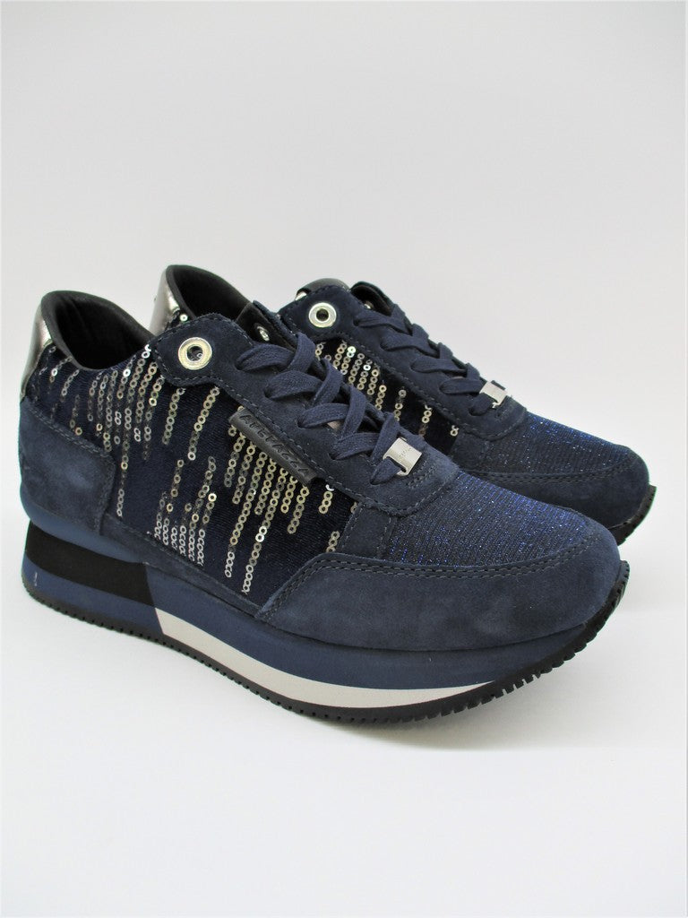 Sneaker in camoscio donna APEPAZZA REBECCA blu