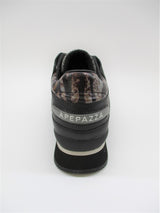 Sneaker in pelle donna APEPAZZA RAVEN nero