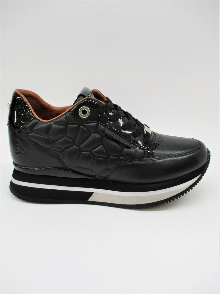 Sneaker in pelle donna APEPAZZA ROSEMERY nero