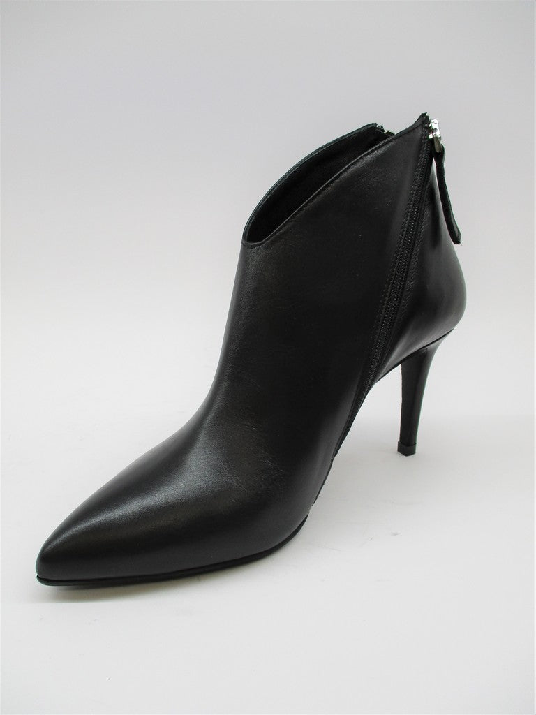 Tronchetto pelle donna ALBANO 0096 nero