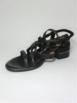Sandalo pelle donna AS98 672020 nero