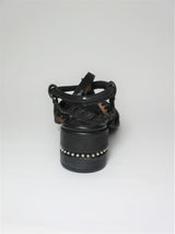 Sandalo pelle donna AS98 672020 nero