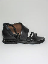 Sandalo pelle donna AS98 A46005 Nero