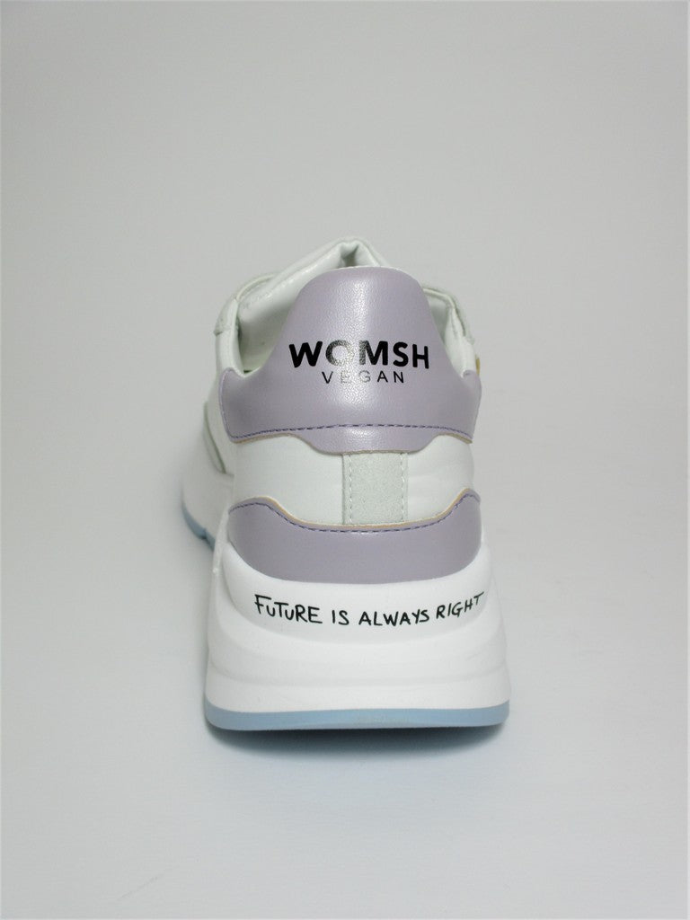 Sneaker WOMSH VW211820 WHITE LILAC Linea Vegan