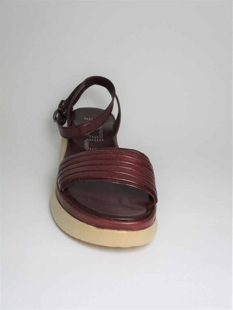 Sandalo zeppa pelle donna MJUS M38014 Brule