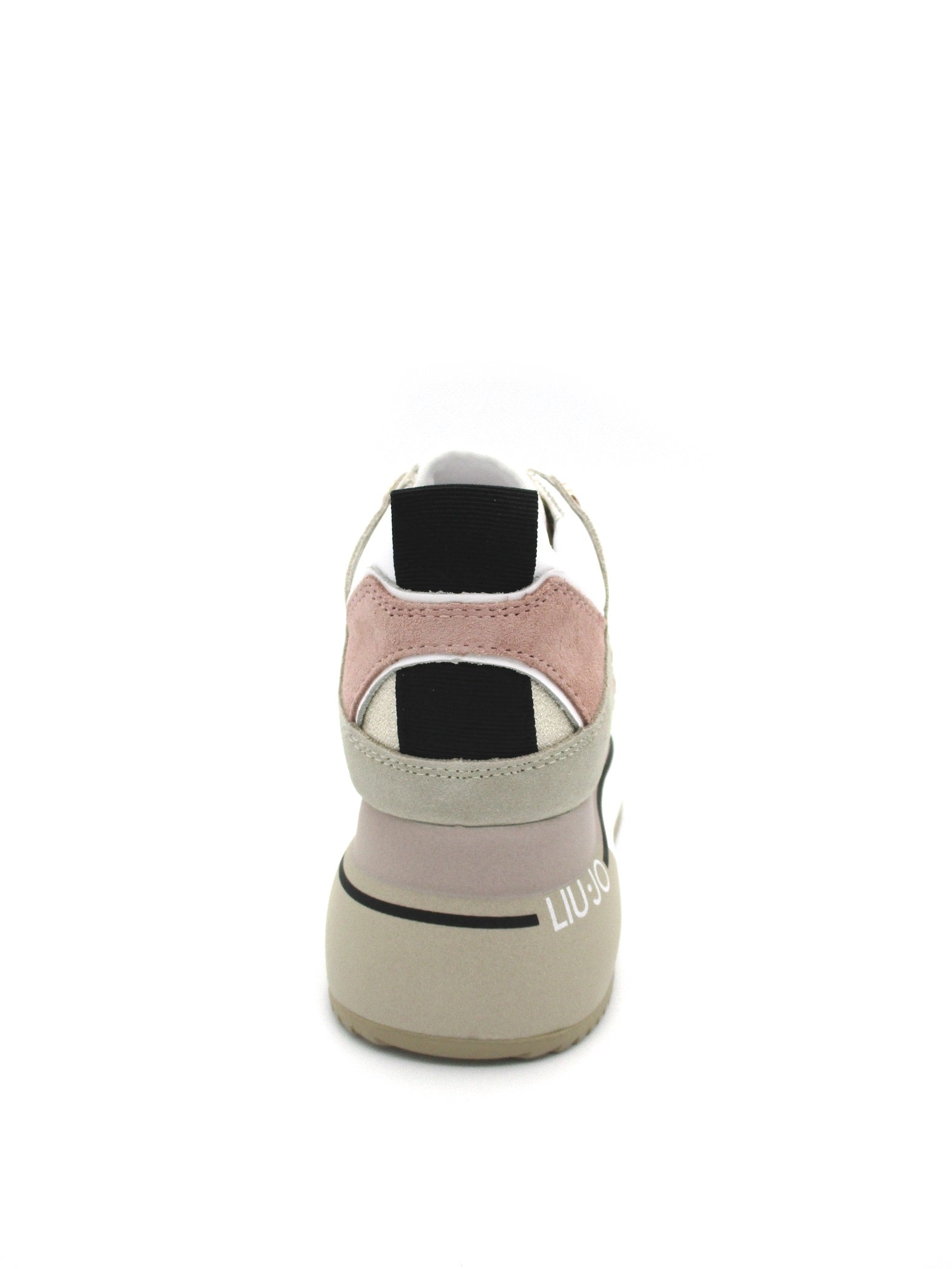 Sneaker LIU JO Super Maxi Wonder 2 Beige/Rosa antico