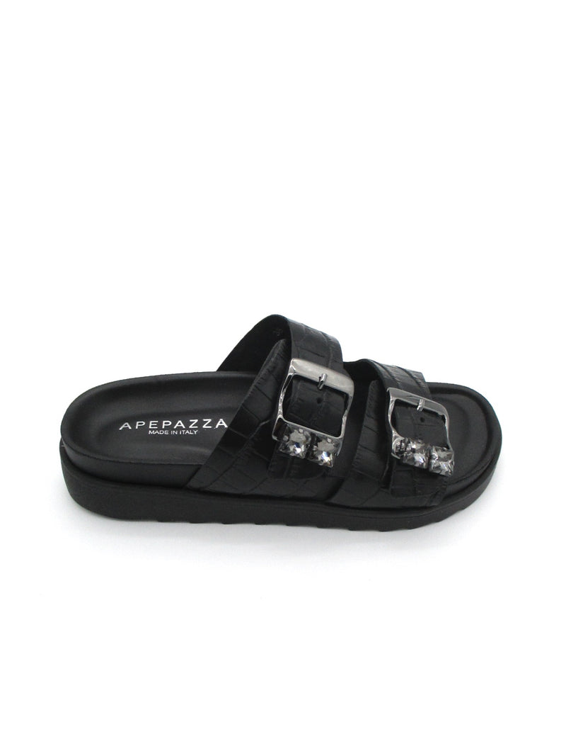 Sandalo donna Apepazza Sofia S2SOFTWLK07 Black