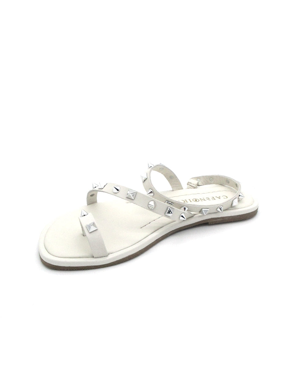 Sandalo pelle donna CAFèNOIR GD1060 Bianco
