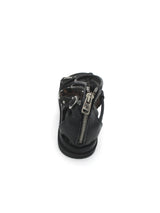 Sandalo pelle donna AS98  Nero - 699034 -