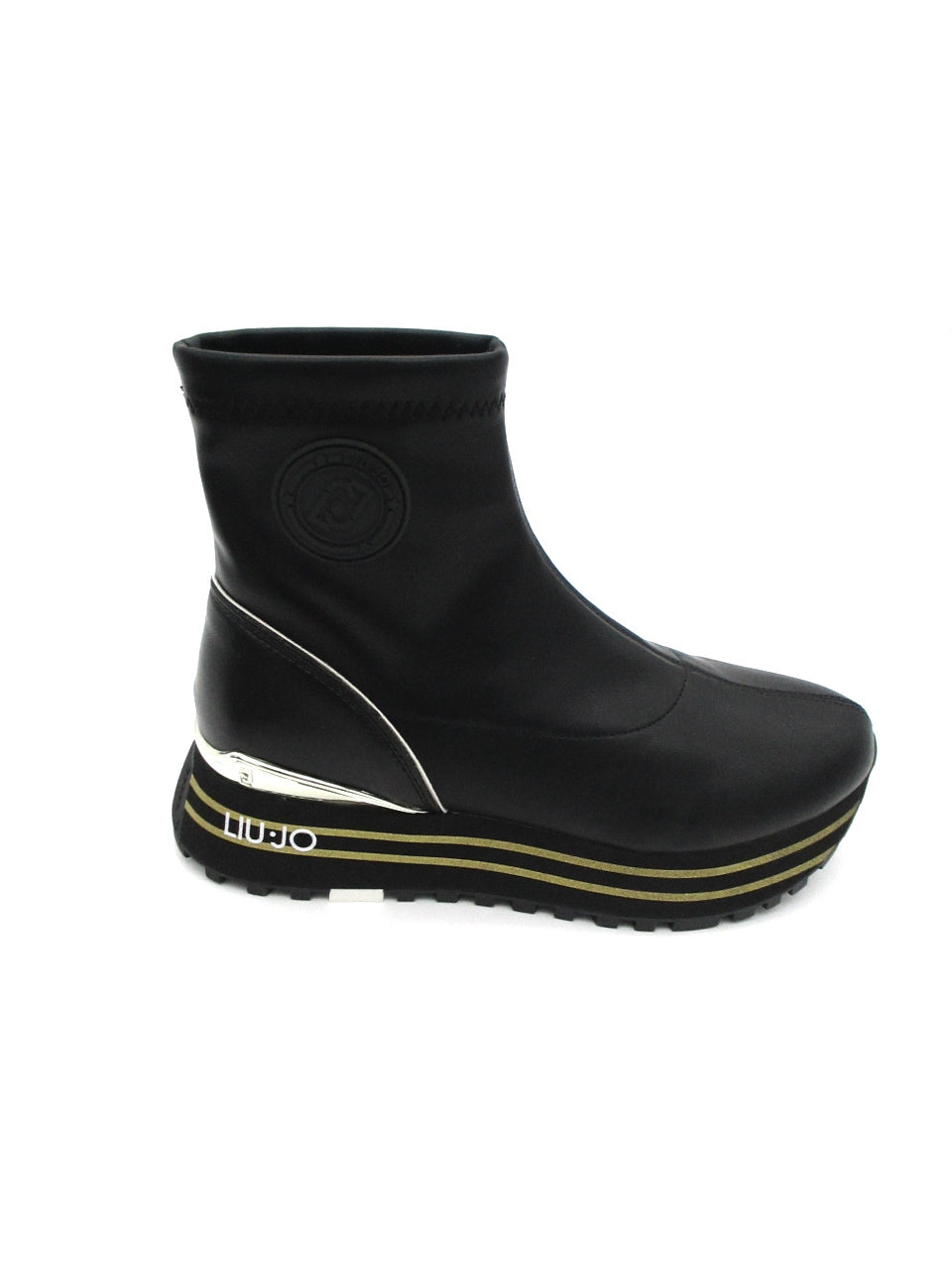 Stivaletto elasticizzato LIU JO Maxi Wonder 50 Sock Black