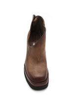 Stivaletto in pelle donna As98 A53204 Iron