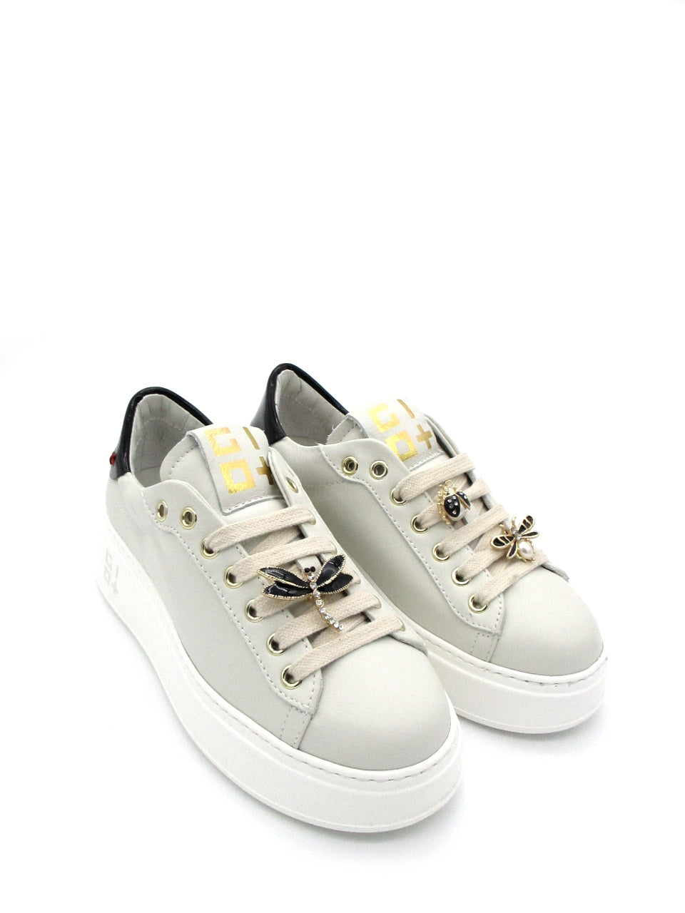 Sneaker pelle donna GIO+ PIA 04 Beige