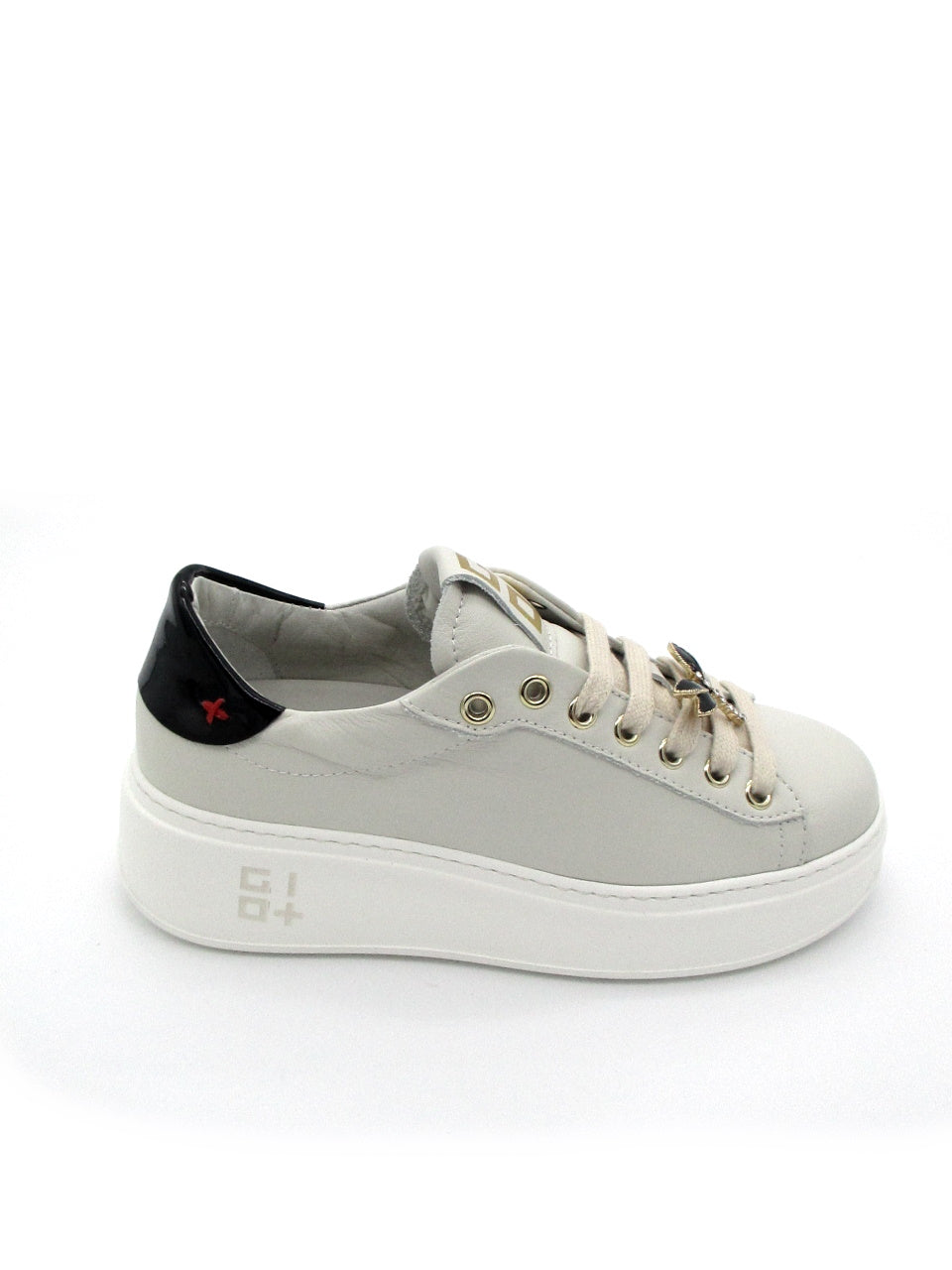 Sneaker pelle donna GIO+ PIA 04 Beige