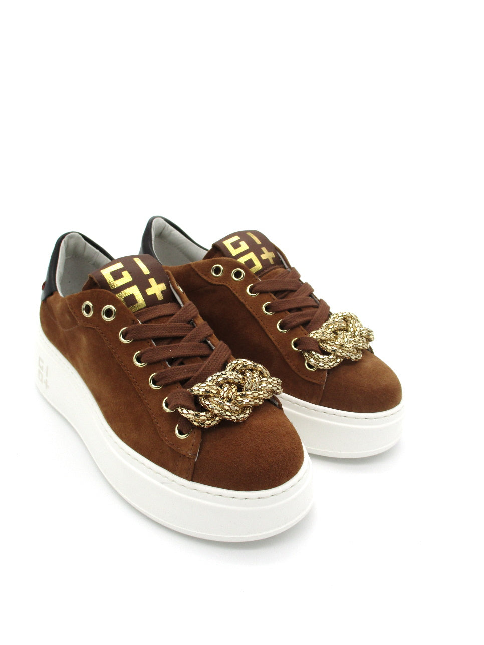 Sneaker pelle donna GIO+ PIA 11 Terra