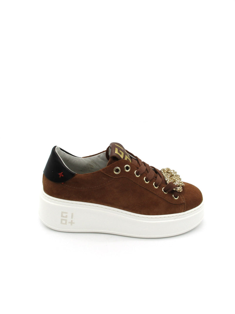 Sneaker pelle donna GIO+ PIA 11 Terra