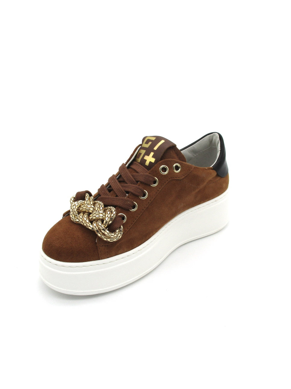 Sneaker pelle donna GIO+ PIA 11 Terra