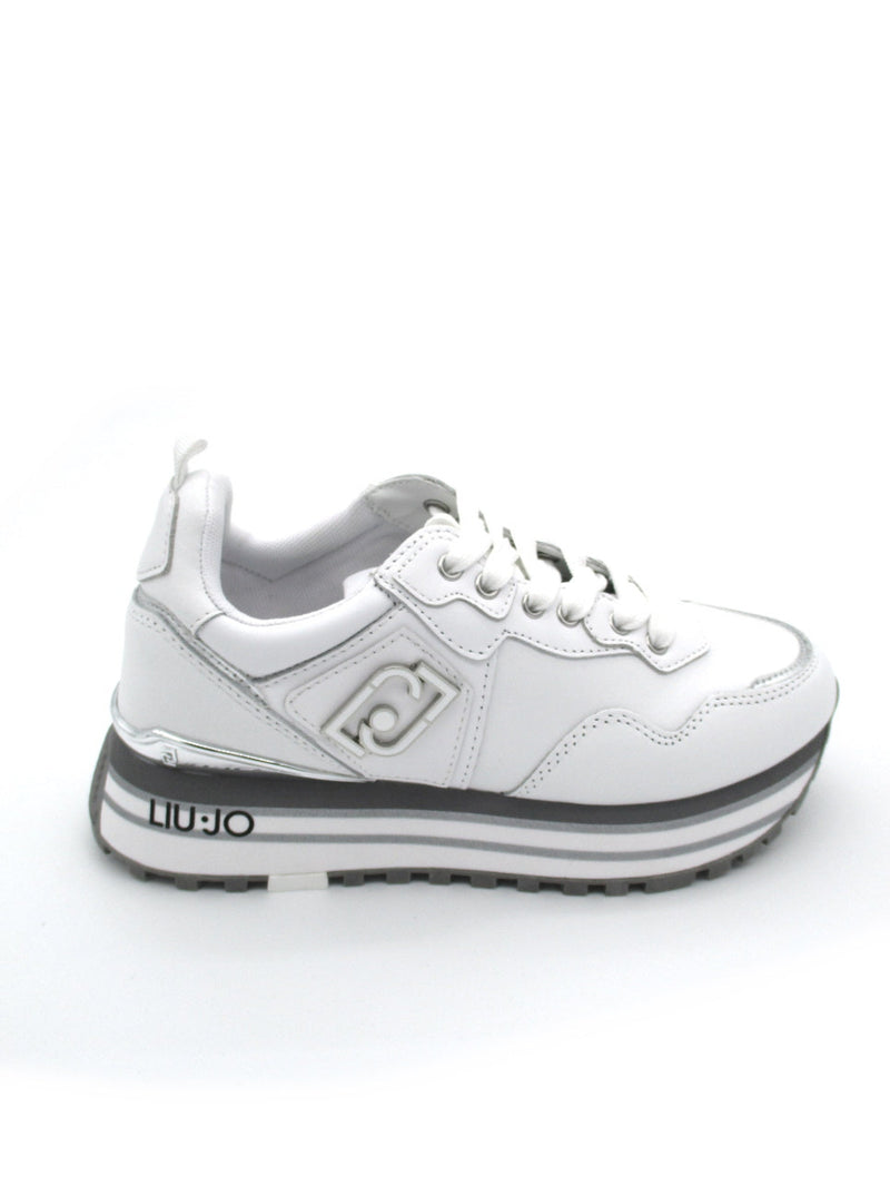 Sneaker pelle  LIU JO Maxi Wonder 01 White