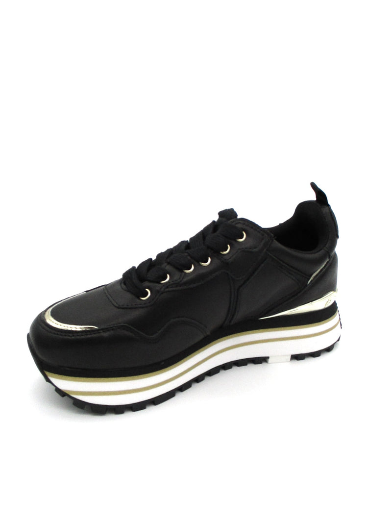 Sneaker pelle  LIU JO Maxi Wonder 01 Black