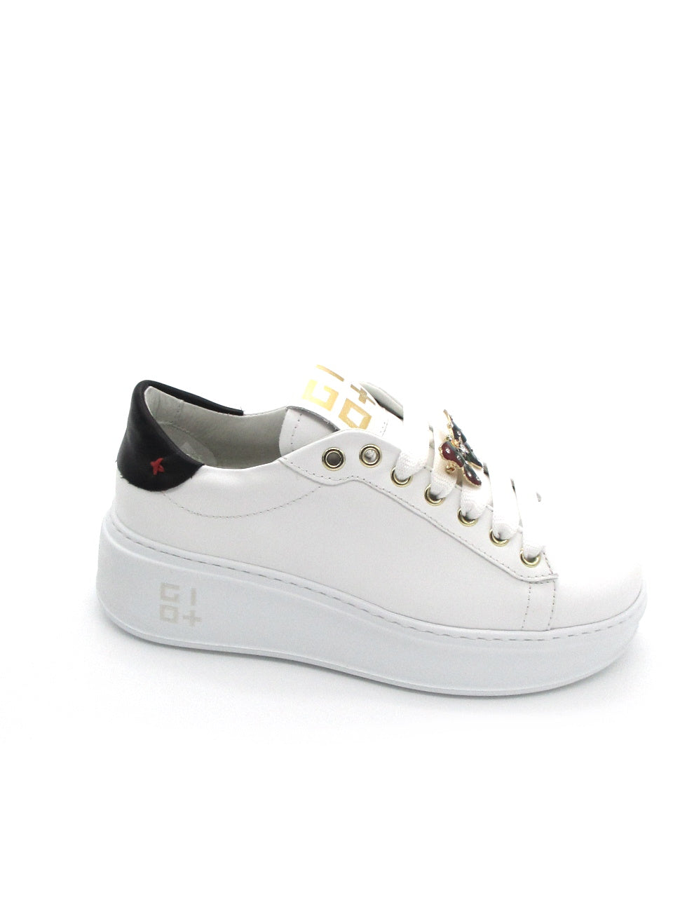 Sneaker pelle donna GIO+ PIA 02 LAtte