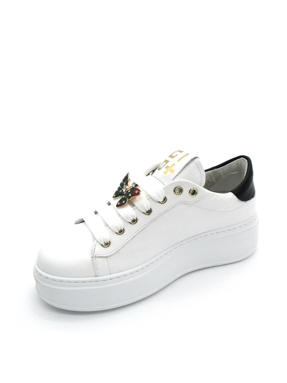 Sneaker pelle donna GIO+ PIA 02 LAtte