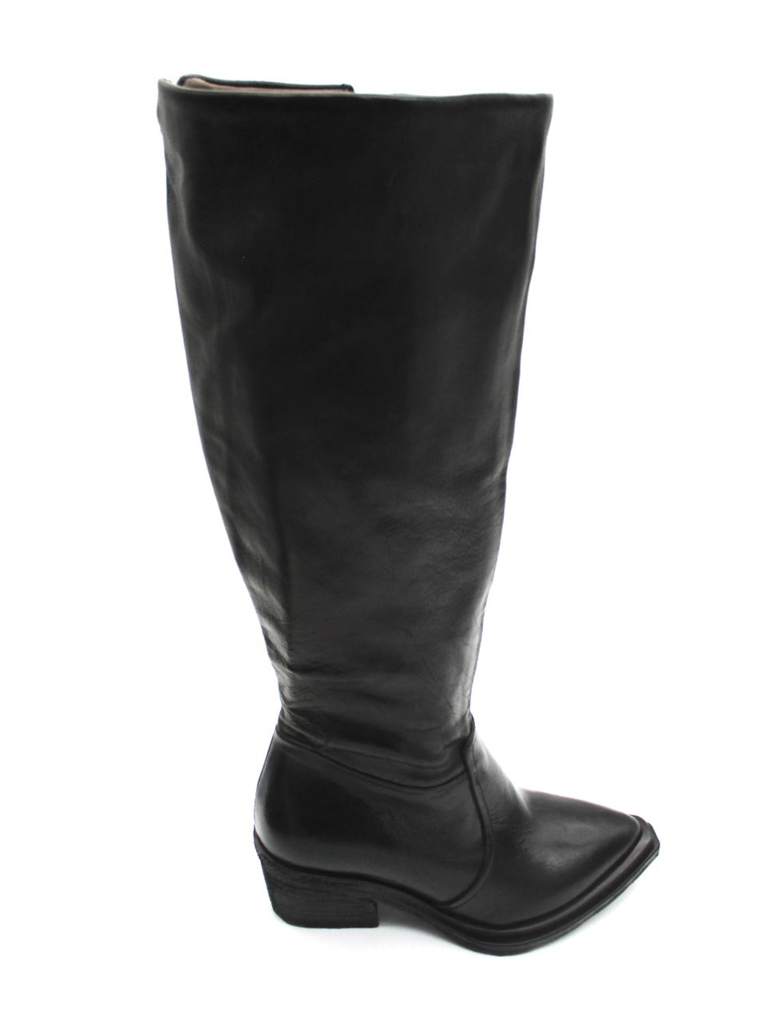 Stivale Texano in pelle donna As98 A55309 Black