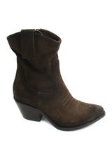 Stivaletto texano camoscio donna Mjus 793283 Mud