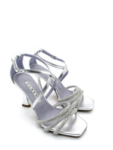 Sandalo donna 3216 Albano Metallizzato Argento