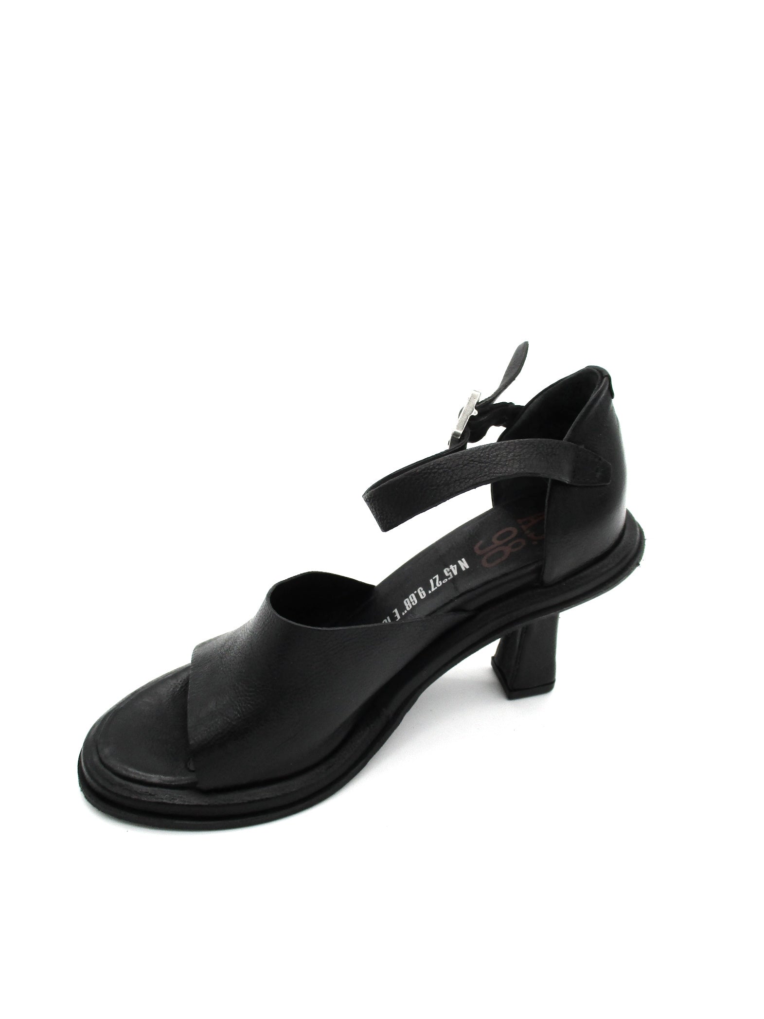 Sandalo in pelle donna As98 Sagita Black - B22006 -