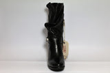 STIVALE PELLE DONNA AS98 583205 NERO