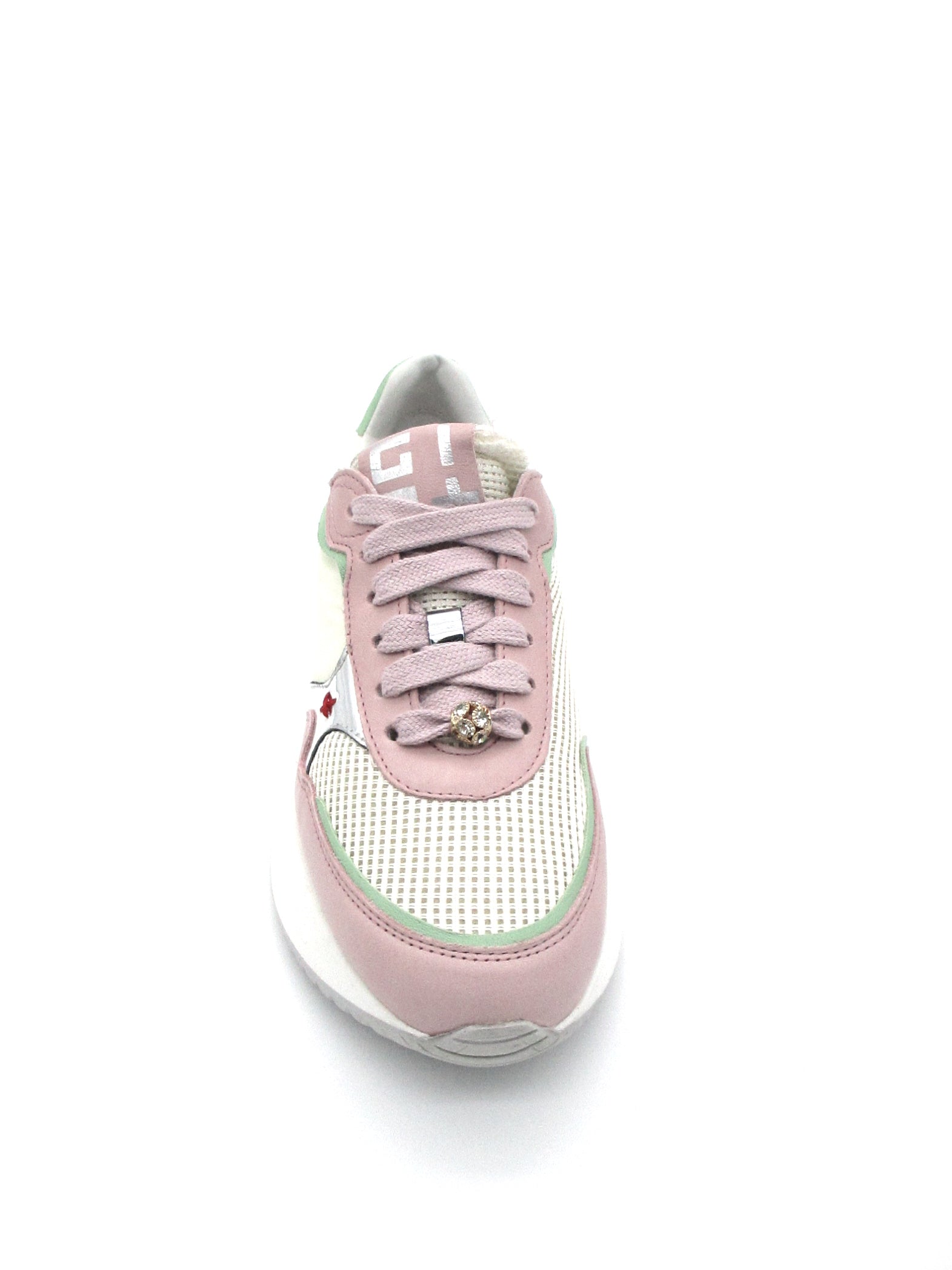 Sneaker pelle donna GIO+ Gipsy Combi Pastel