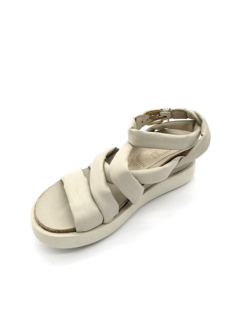 Sandalo pelle zeppa donna Mjus Cappuccino -  T18001 -