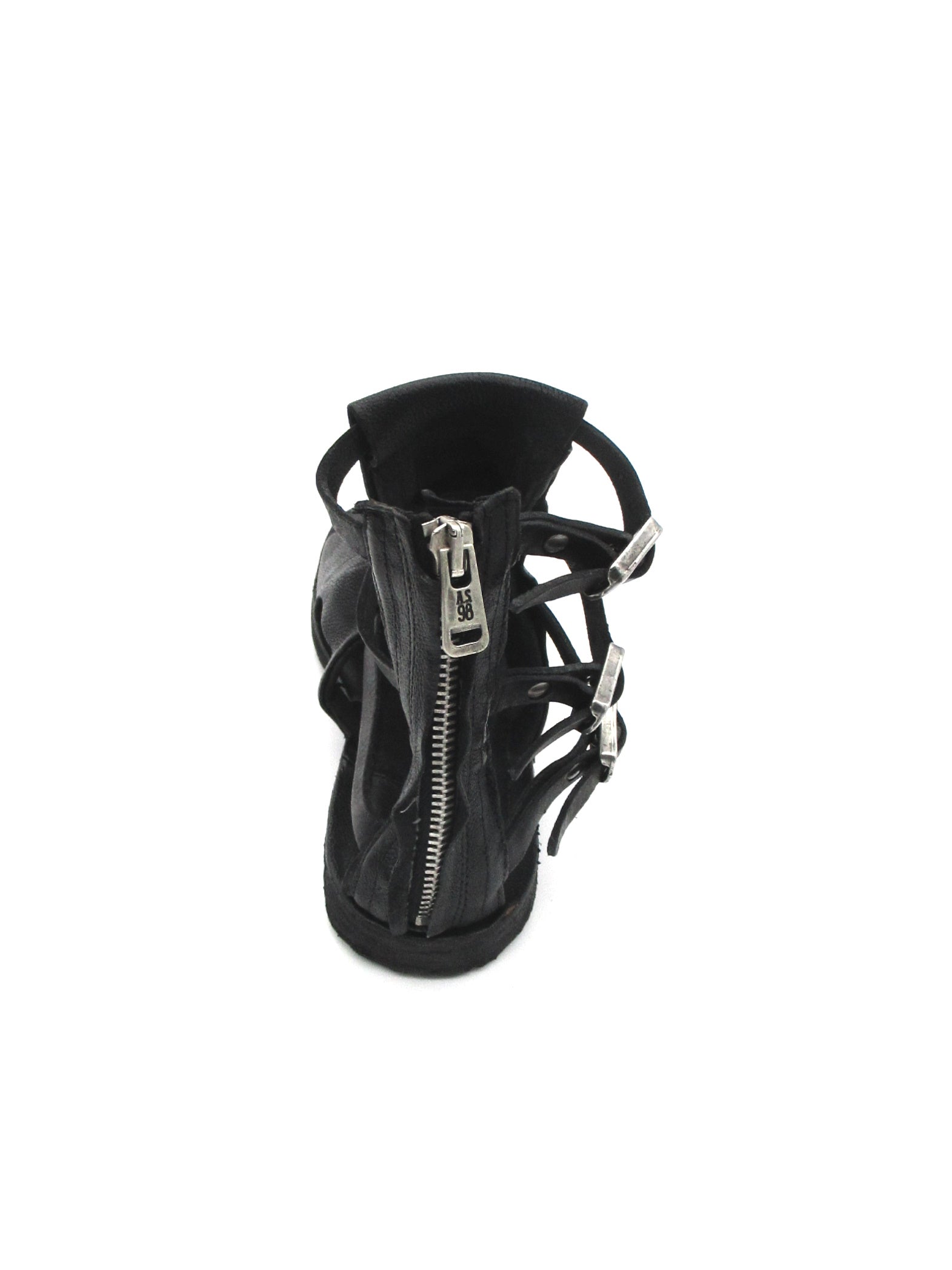 Sandalo pelle donna AS98 Black - 534099 -