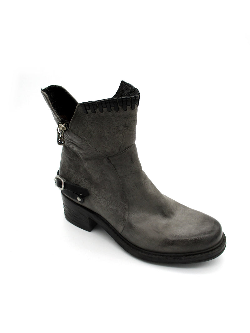 Stivaletto pelle donna AS98 Nebbia Nero - 261202 -
