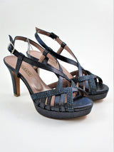 Sandalo donna ALBANO 2408 blu
