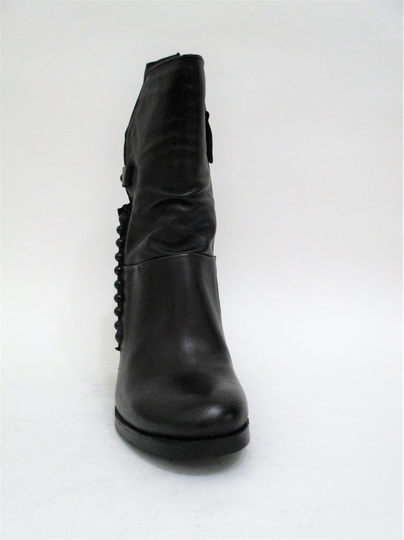 Tronchetto pelle donna MJUS 590206 nero