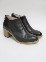 Tronchetto pelle donna Triver Flight 250-12 Nero