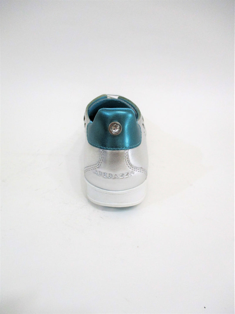 SNEAKER PELLE DONNA APEPAZZA SMW14 ARGENTO
