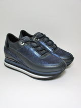 SNEAKER PELLE DONNA APEPAZZA 9FRSD37 BLU