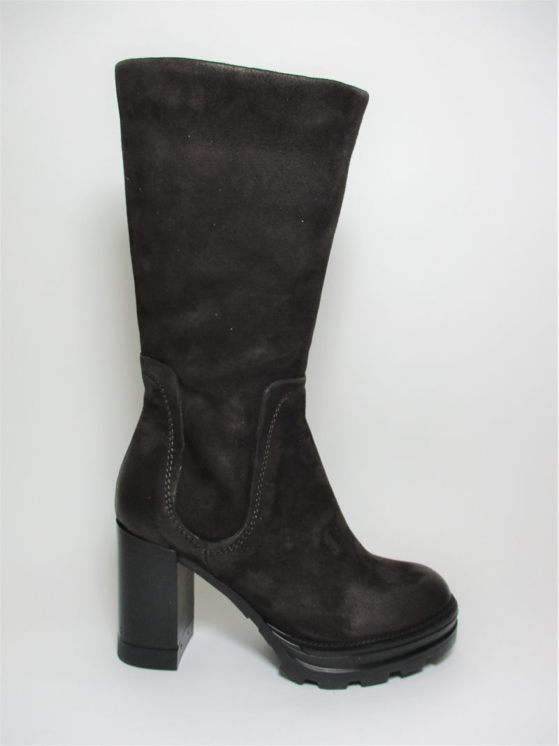 STIVALE PELLE DONNA MJUS 570302 MARRONE