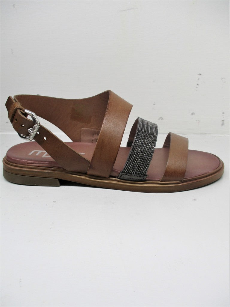 Sandalo Pelle Donna MJUS M05031 Cuoio