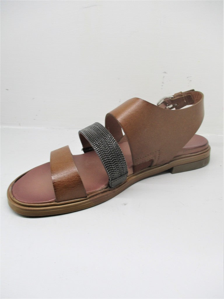 Sandalo Pelle Donna MJUS M05031 Cuoio