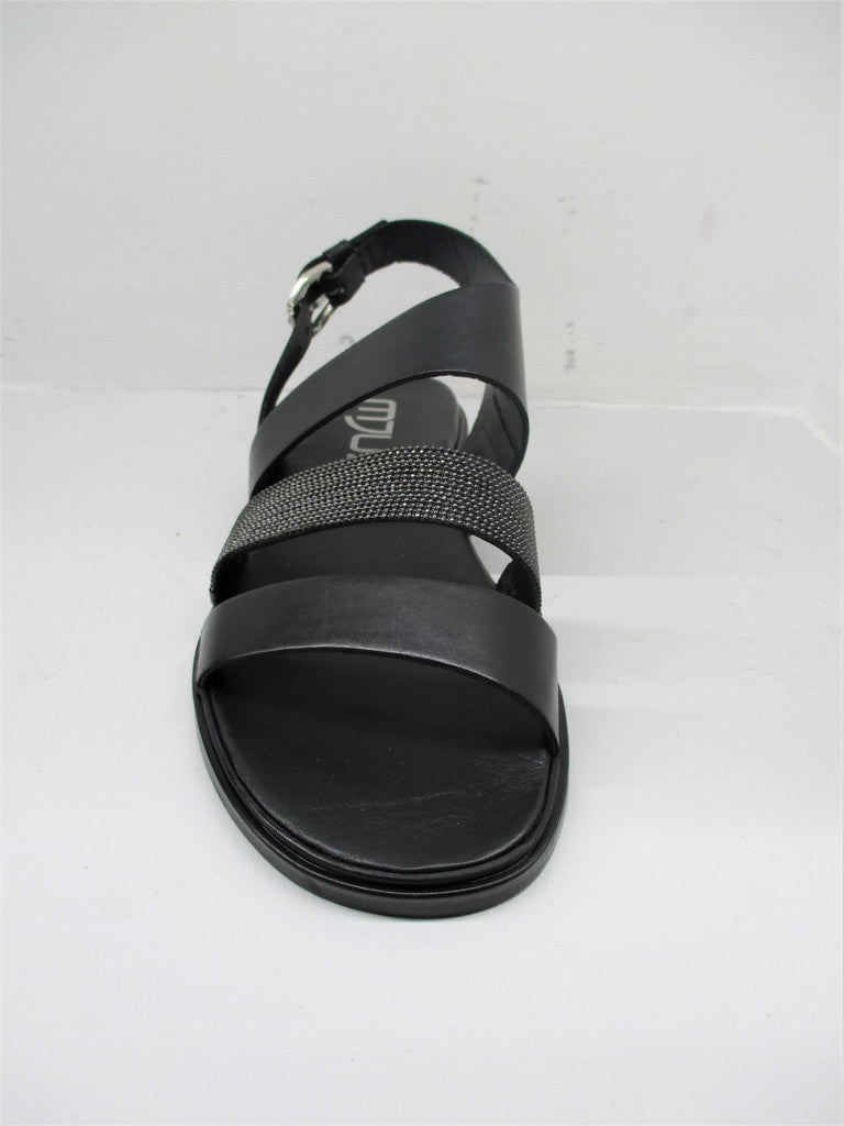 Sandalo Pelle Donna MJUS M05031 Nero