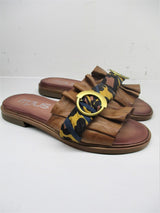 Sandalo Pelle Donna MJUS M05028 Cuoio