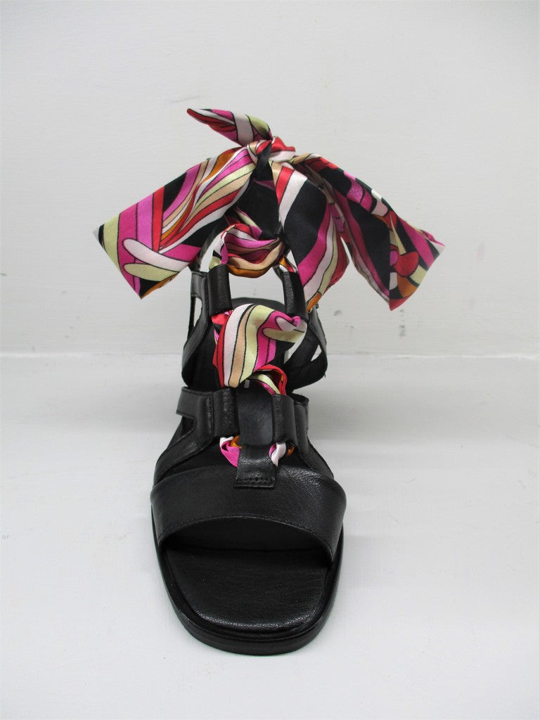 Sandalo Pelle Donna MJUS M09007 Nero