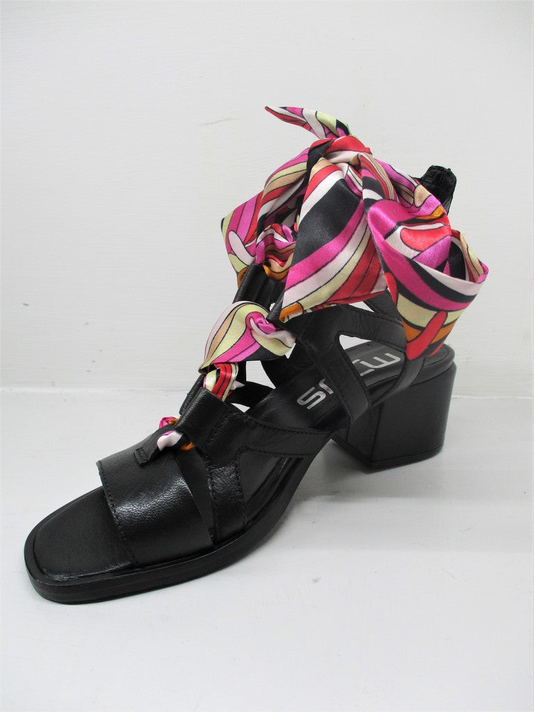 Sandalo Pelle Donna MJUS M09007 Nero