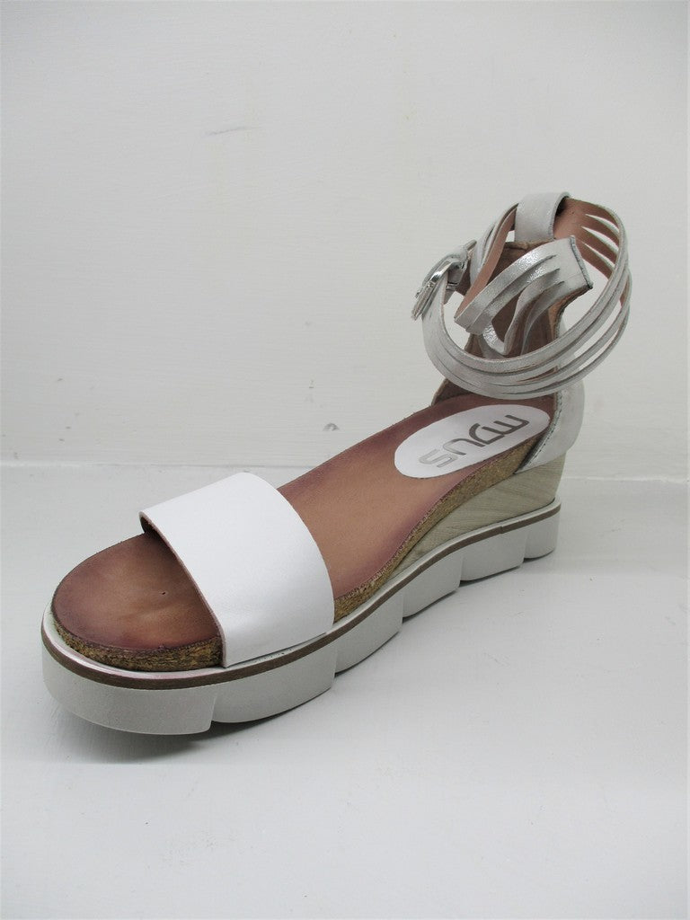 Sandalo Pelle Donna MJUS 866005 Bianco