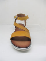 Sandalo Pelle Donna MJUS 740019 Senape