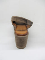 Sandalo Zeppa Camoscio CAFèNOIR HF531 Taupe