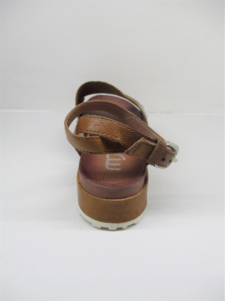 Sandalo Pelle Donna MJUS M06017 Cuoio